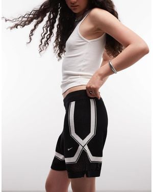 Nike Sportswear Chill Knit Shorts With Waistband Detail - Black