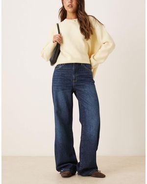 Mango – danila – jeans aus 100% baumwolle - Blau