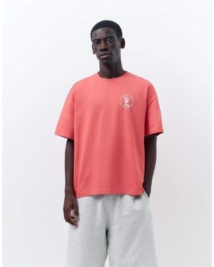 Pull&Bear – atlantic reef – t-shirt - Rot