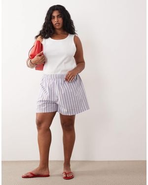 ASOS Asos Design Curve Boxer Shorts - Pink