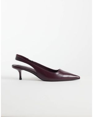ASOS Signature kitten-heelschuhe - Lila