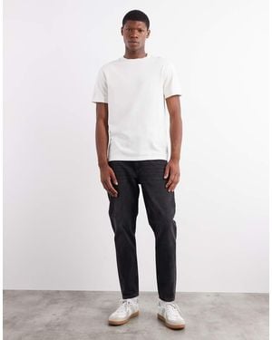 ASOS Tapered Fit Jeans - White
