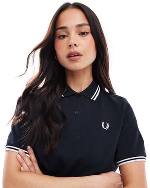 Fred Perry Twin Tipped Polo Shirt - Blue