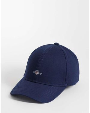 GANT Sheild Logo Cotton Twill Cap - Blue