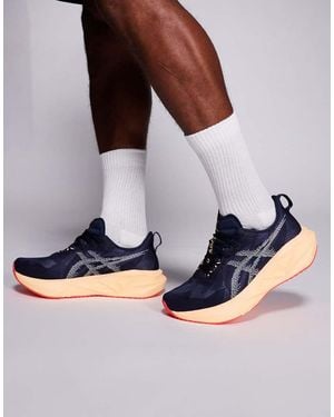 Asics Zapatillas De Deporte Azul Medianoche Y Naranja Luminoso Para Correr Novablast 5 De - Multicolor