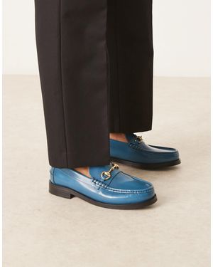 Walk London Dalston Trim Loafer - Black