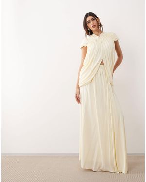 ARRANGE Fluid Volume Maxi Skirt - Natural