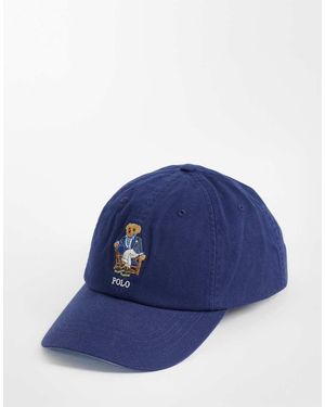 Polo Ralph Lauren Cotton Worn Baseball Cap - Blue