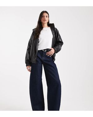 ONLY Taylor High Waist Barrel Jeans - Blue