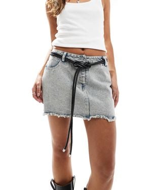 Glamorous Rope Belt - Gray