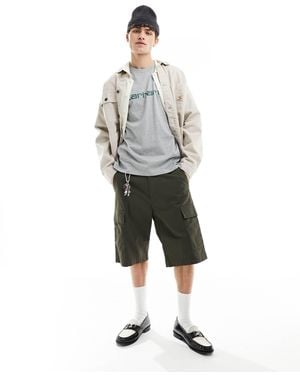Carhartt – regular fit cargoshorts - Grau