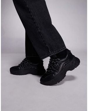 Steve Madden Animates Chunky Trainers - Black
