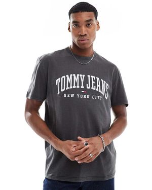 Tommy Hilfiger Varsity Logo T-Shirt - Grey