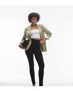 TOPSHOP Basic Ankle Length leggings - White