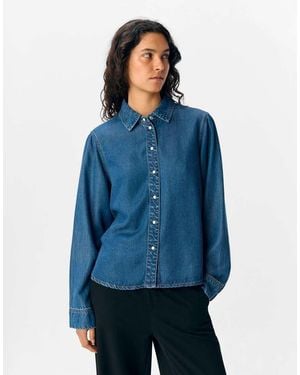 Object Camisa Vaquera Azul Medio De