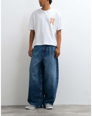 ASOS Oversized Baggy Jeans - Blauw