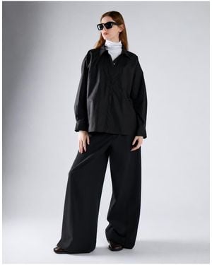 Glamorous Wide Leg Trousers - Black