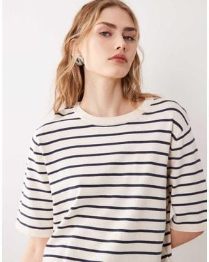 Vila T-Shirt A Maniche Corte - Blu
