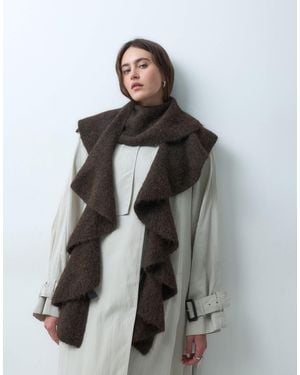 Vero Moda Asymmetrischer schal - Grau