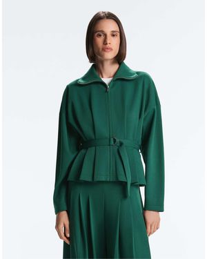 Oysho Veste en piqué - Vert