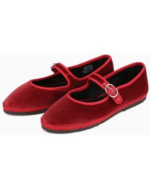 Nokwol Mel Flats - Red