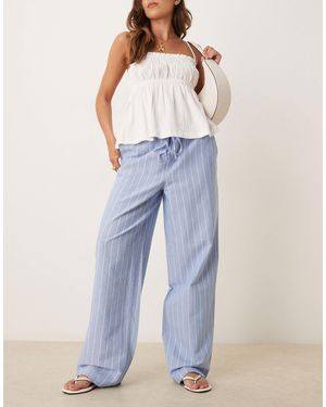 Jdy Wide Leg Pants - Blue
