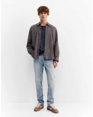 Pull&Bear – schmale jeans - Blau
