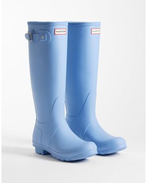 HUNTER Original Tall Wellington Boot - Blue