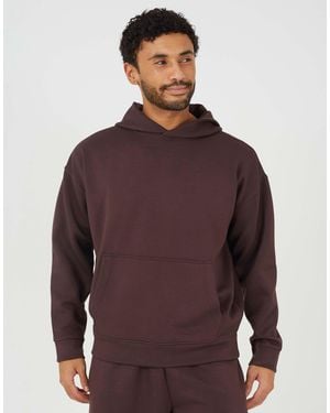 Brave Soul – locker geschnittener kapuzenpullover - Braun