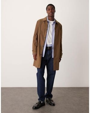 Mango – klassischer trenchcoat - Natur