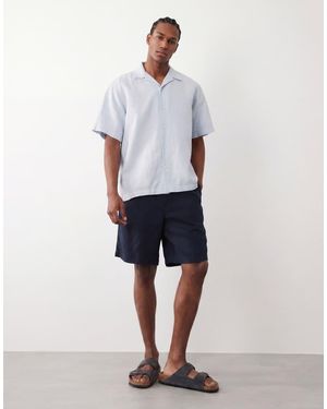 SELECTED Pure Linen Shorts - White