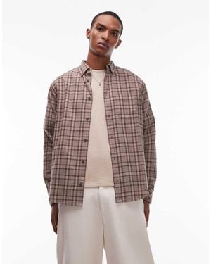Element Camicia Classica - Marrone