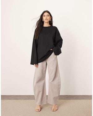ARRANGE Sydney Denim Barrel Leg Jean - Natural