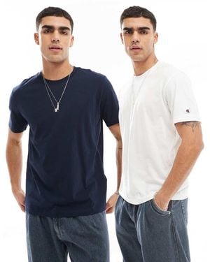 Champion 2 Pack T-shirts - Blue