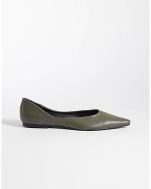 SEQWL – scar – spitze ballerinas - Weiß