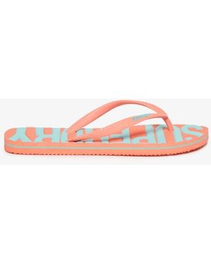 Superdry & Co Vintage Flip Flops - Pink