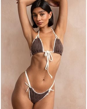 Dippin' Daisy's Corsica Triangle Bikini Top - Natural