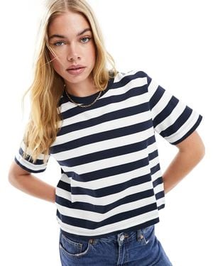 SELECTED Femme Boxy Fit T-shirt - Blue