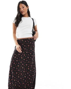 Miss Selfridge Spun Maxi Skirt - Black