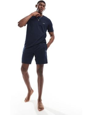 BOSS Co-Ord Jersey Shorts - Blue