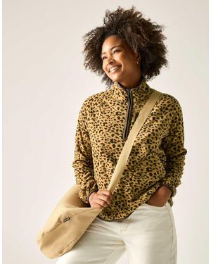 Regatta Frankie Half Zip Cosy Fleece - Natural