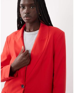 ASOS Tailo Relaxed Blazer - Red