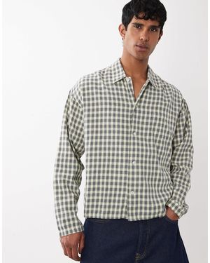 Jack & Jones Jack& jones – langärmliges baumwollhemd - Grau