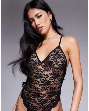 ASOS Margot Lace Soft Body - Black