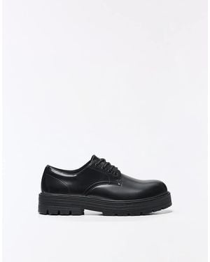 Bershka Derby Shoes - White