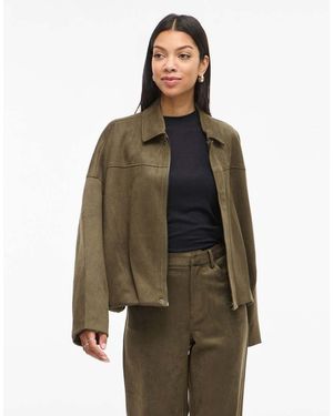 Vila Chaqueta Bomber Verde De