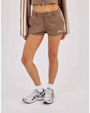 CERNUCCI Taping Micro Shorts - White