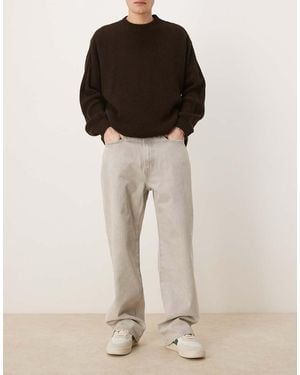 Abercrombie & Fitch baggy Jean - Natural