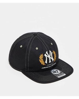 '47 Ny Yankees Captain Baseball Cap - Black
