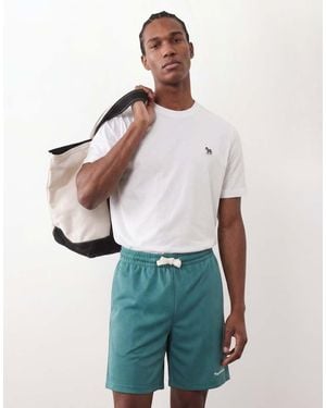 Only & Sons Relaxed Fit Mesh Basketball Short - Natural
